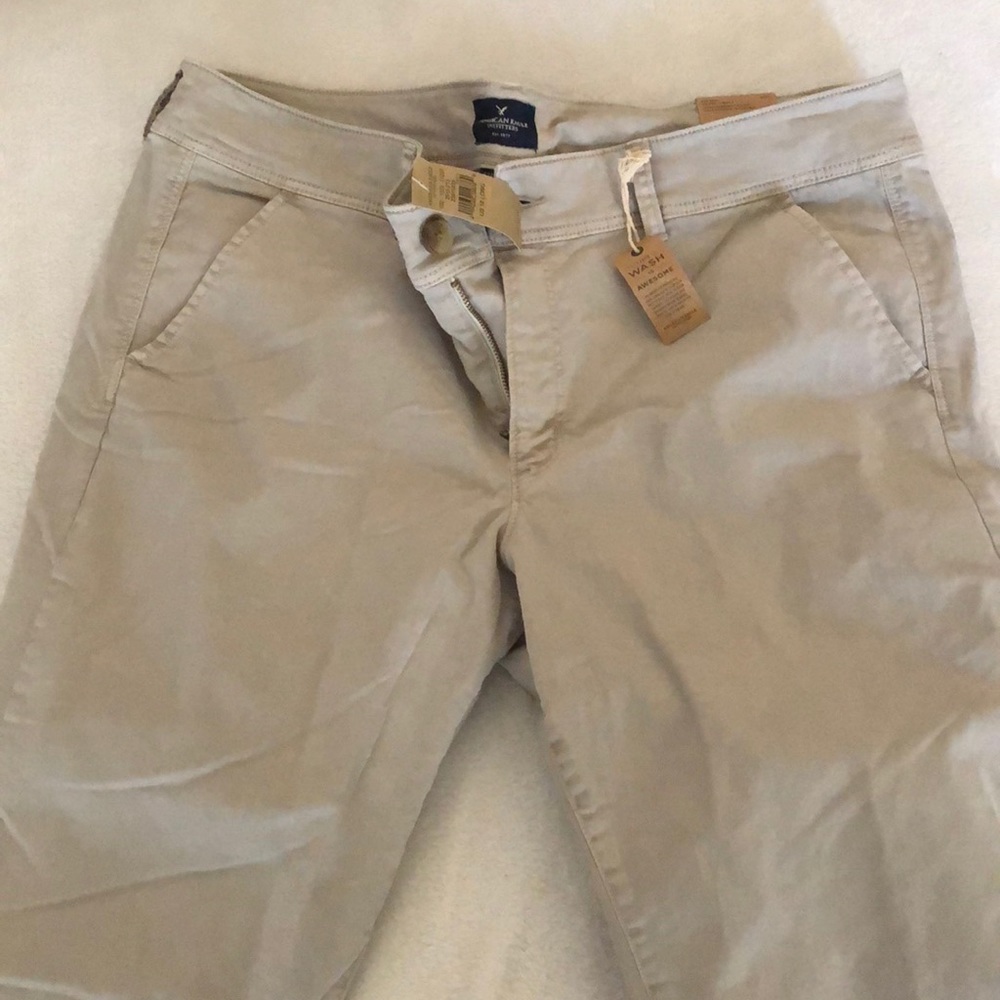 American Eagle Khakis. Kick Boot 18L